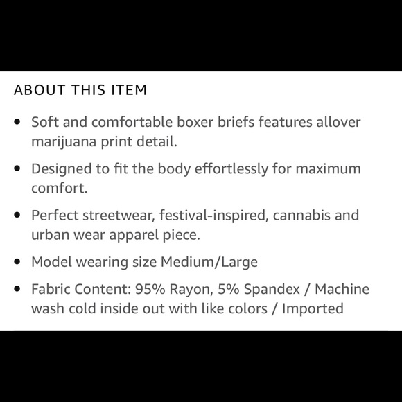 New High Demand Mens Boxers Size M or L - Picture 5 of 8